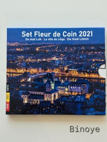 Euroset fdc België 2021 beschikbaar voor biedingen