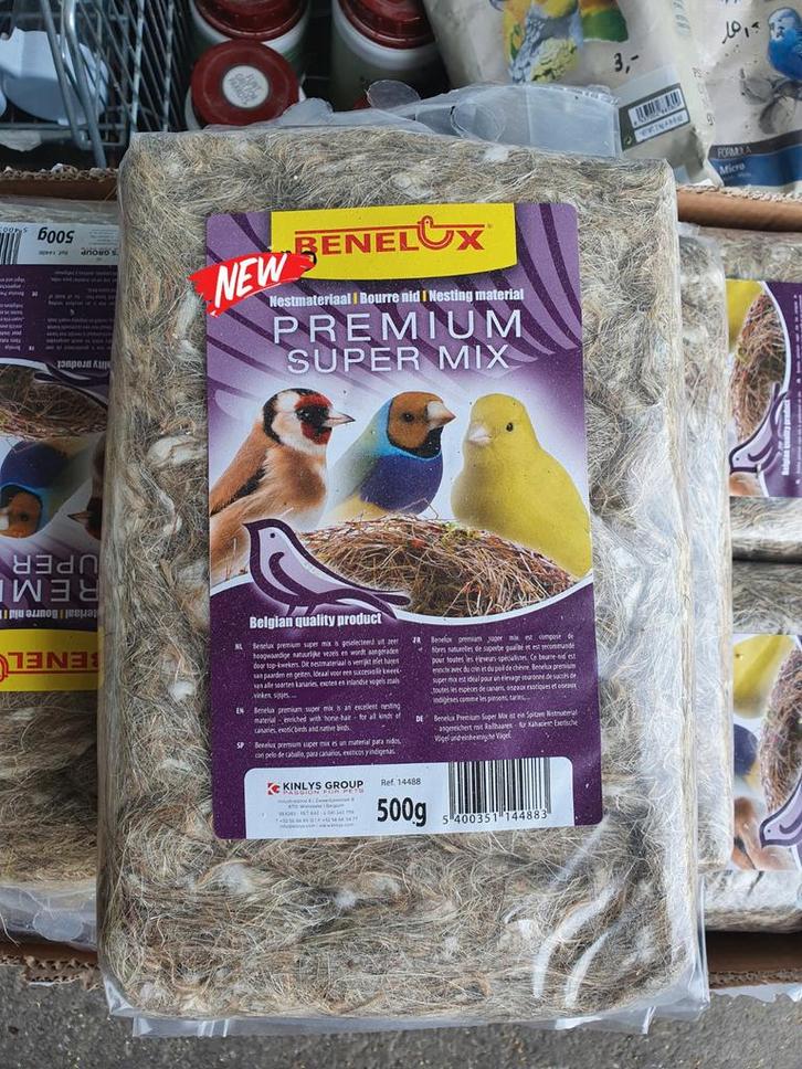 Super Mix de qualité supérieure 500 grammes, Animaux & Accessoires, Oiseaux | Accessoires, Enlèvement