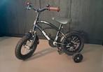 Stoere Volare black cruiser 12 inch, Fietsen en Brommers, Fietsen | Kinderfietsjes, Ophalen, Zo goed als nieuw, Zijwieltjes