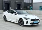 Kia Stinger Turbo GT Line 2018 16673km, Auto's, Automaat, 1998 cc, Wit, Leder