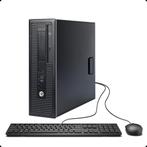 PC HP Pro 3500 Micro Tower Windows 11 + écran HP 20 pouces, Computers en Software, Desktop Pc's, Ophalen, 256 GB, 8 GB, Zo goed als nieuw