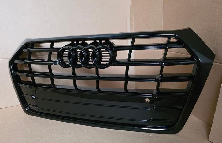 Grill Audi Q5 80A S-line HOOGGLANS ZWART GRILLE 2016-2020, Auto-onderdelen, Carrosserie, Bumper, Voor, Nieuw, Herkomst onderdeel bekend