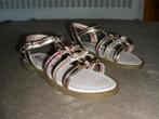 Gouden sandalen, merk : Sprox, maat 29 (zo goed als nieuw), Enlèvement ou Envoi, Comme neuf, Chaussures, Sprox