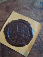 Waszegel Franse Ambassade in Bern 1848, Postzegels en Munten, Penningen en Medailles, Verzenden