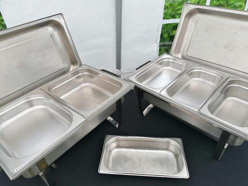 Bain-marie - Chafing dish te huur, Hobby en Vrije tijd, Feestartikelen | Verhuur, Ophalen
