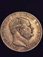 Germany-Prussia,1 Thaler 1860 XF+,mooi zilver rare munte, Ophalen of Verzenden, Duitsland, Losse munt, Zilver