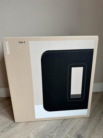 Sonos Sub Gen 4 Zwart bezorgen mogelijk beschikbaar voor biedingen