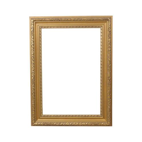 Klassieke Oude Houten Barok Rococo Stijl Lijst Goud 71x53cm, Huis en Inrichting, Woonaccessoires | Lijsten, Gebruikt, 50 tot 75 cm