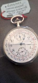 Longines chronographe minutes et secondes, Ophalen of Verzenden