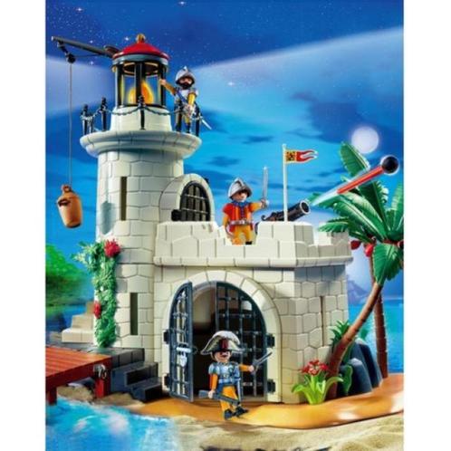 Playmobil Soldatenbastion met vuurtoren – Set 4294, Kinderen en Baby's, Speelgoed | Playmobil, Zo goed als nieuw, Complete set