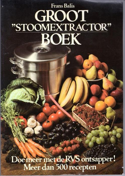 STOOMEXTRACTOR ( Inox) in zeer goeie  staat (volledig )NEW!, Huis en Inrichting, Keuken | Potten en Pannen, Zo goed als nieuw