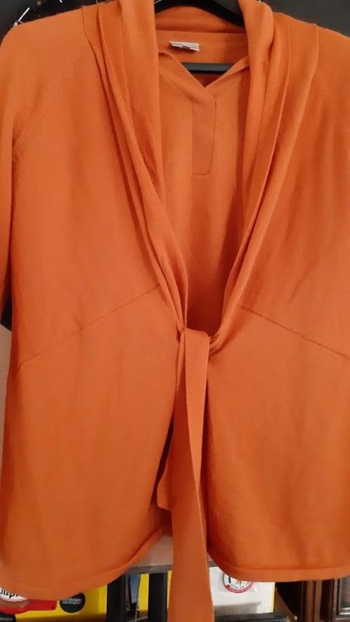 2-pièces flatteuse Mayerline 2L, couleur paprika en par, Vêtements | Femmes, Pulls & Gilets, Comme neuf, Taille 42/44 (L), Orange