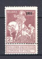 95 MH* 1911 - Caritas met opdruk 1911, Ophalen of Verzenden, Postfris, Spoor van plakker