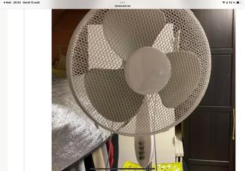 Ventilateur sur pied, Enlèvement, Utilisé, Ventilateur de trépied