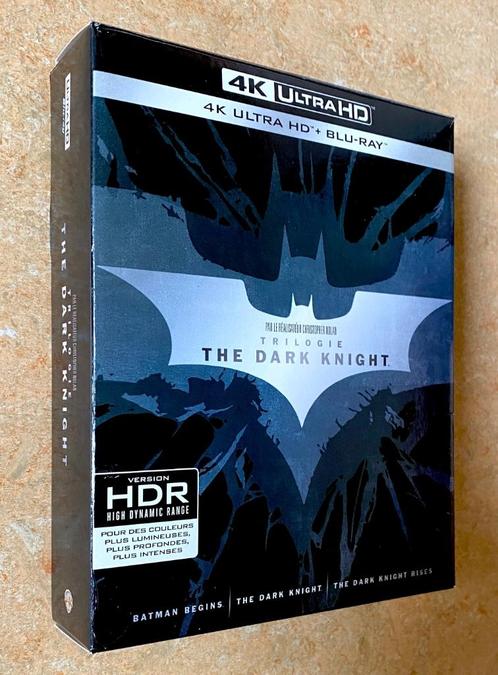 BATMAN (Trilogie) // 4KUHD (Coffret 9 BLURAY) // Comme Neuf, CD & DVD, Blu-ray, Comme neuf, Action, Coffret, Enlèvement ou Envoi