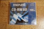CD-RW 80 (herschrijfbare CD), Réinscriptible, Cd, Maxell, Enlèvement ou Envoi
