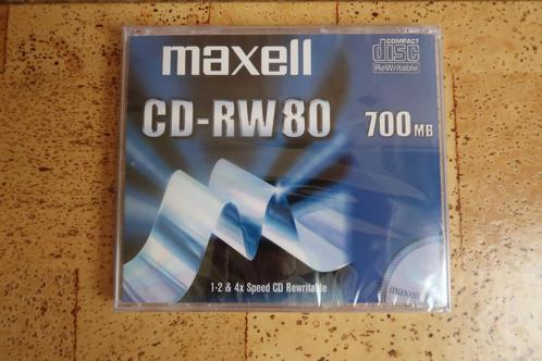CD-RW 80 (herschrijfbare CD), Computers en Software, Beschrijfbare discs, Nieuw, Cd, Herschrijfbaar, Ophalen of Verzenden