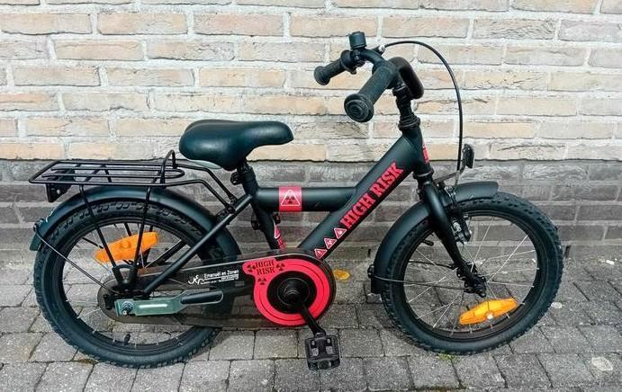 Kinderfiets BFK High Risk 16inch NIEUWPRIJS 275€ 🚴‍♂️, Kinderen en Baby's, Speelgoed | Buiten | Voertuigen en Loopfietsen, Zo goed als nieuw