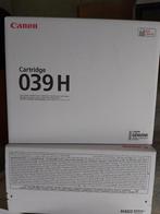 2 Cartouches Toner Haut rendement Canon 039H, Computers en Software, Printerbenodigdheden, Ophalen, Nieuw, Toner, Canon