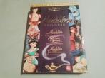 4 dvdbox Aladdin trilogie Walt Disney, Boxset, Amerikaans, Alle leeftijden, Gebruikt