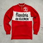 Flandria-De Clerck 1968 koerstrui wielertrui wol origineel, Fietsen en Brommers, Fietsaccessoires | Fietskleding, Bovenkleding