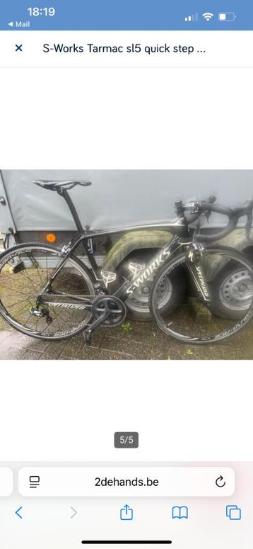 S-Works Tarmac Quick Step  beschikbaar voor biedingen