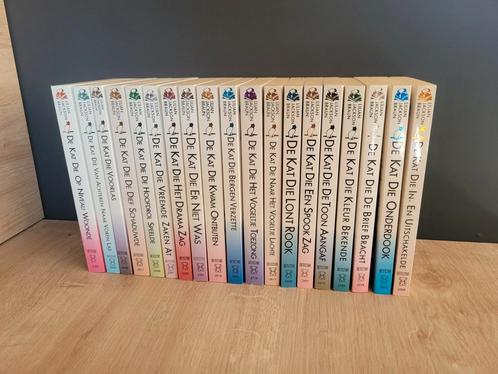 Serie van Lilian Jackson Braun, 19 pocketboeken, De kat die, Boeken, Thrillers, Zo goed als nieuw, België, Ophalen of Verzenden