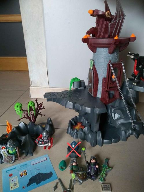 playmobil drakentoren 4836 + 4147, Kinderen en Baby's, Speelgoed | Playmobil, Gebruikt, Complete set, Ophalen of Verzenden