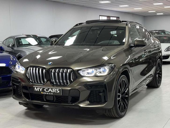 BMW X6 3.0 D 286 Cv Pack-M Lazer Pano Airmatic Massages, Auto's, BMW, Bedrijf, Te koop, X6, 360° camera, 4x4, ABS, Achteruitrijcamera