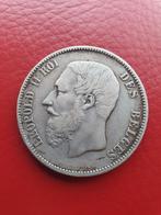 5francs 1868, Timbres & Monnaies, Monnaies | Belgique, Enlèvement ou Envoi