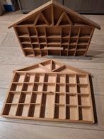 2 armoires à lettres 47x40 cm en forme de maison, Enlèvement ou Envoi