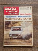 Automobile, automobile et sports - N 7 - 1968, Collections, Journal ou Magazine, Enlèvement ou Envoi, 1960 à 1980