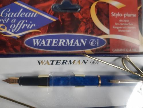 1 écrin de cadeau stylo plume fine WATERMAN, Collections, Stylos, Neuf, Stylo, Waterman, Avec boîte, Enlèvement