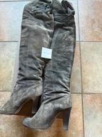 Grijze suède overknee laarzan m 37, Kleding | Dames, Schoenen, Ophalen, Gedragen