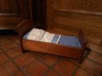Houten vintage poppenbedje poppenwieg poppenbed, Kinderen en Baby's, Ophalen of Verzenden