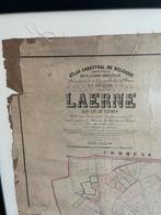 Oud Kadasterplan van Laarne, Ophalen, Overige materialen, Gebruikt, 75 tot 100 cm