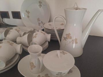 Rosenthal Germany porselein koffie- theeservies uit 1962. beschikbaar voor biedingen
