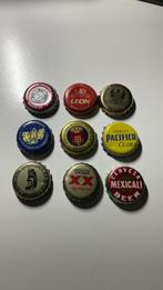 Lot de capsules Mexico, Collections, Marques de bière, Envoi, Utilisé