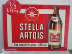 publicité STELLA ARTOIS, Enlèvement ou Envoi, Comme neuf, Panneau, Plaque ou Plaquette publicitaire, Stella Artois