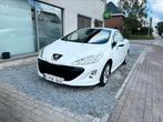 Peugeot 308 cc 1.6vti 120 pk LPG-Benzine, Auto's, Peugeot, Zwart, Cabriolet, Wit, Leder