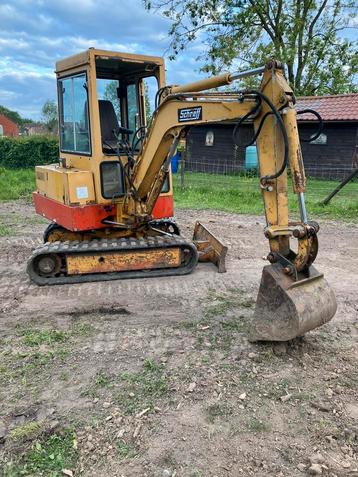 Mini-pelle Schaeff HR4 avec travail, Enlèvement, Excavatrice