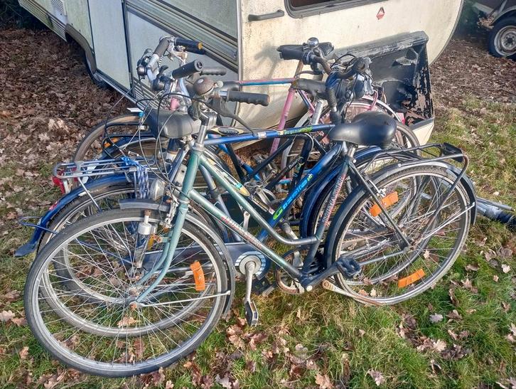 Lotje van 5 fietsen, Fietsen en Brommers, Fietsaccessoires | Overige Fietsaccessoires, Gebruikt, Ophalen