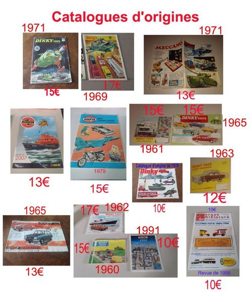 Catalogues Dinky Toys et Britains d'origine ou reproduction, Hobby & Loisirs créatifs, Voitures miniatures | 1:43, Dinky Toys