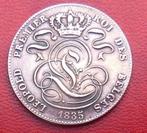 1835 REPLIQUE de la pièce de 5 centimes belle qualité, Timbres & Monnaies, Monnaies | Belgique, Envoi, Monnaie en vrac, Métal