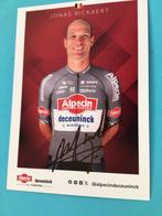 wielerkaart 2025 team alpecin jonas rickaert  signe, Verzenden, Zo goed als nieuw