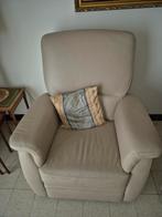 lederen salon, Huis en Inrichting, Fauteuils, Ophalen, Gebruikt