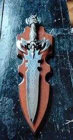Decoratief zwaard met houten plaat, Verzamelen, Ophalen of Verzenden