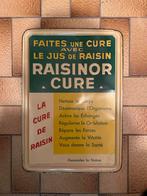 Ancienne plaque publicitaire luxembourg Raisinor, Collections, Enlèvement ou Envoi, Comme neuf
