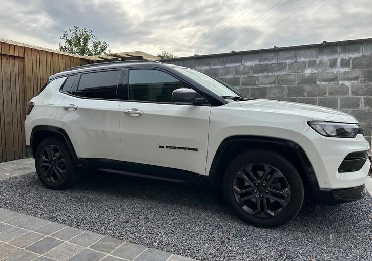 Jeep Compass 1.3T Automaat 80th Anniversary Edition Full, Auto's, Jeep, Bedrijf, Te koop, Compass, ABS, Achteruitrijcamera, Adaptieve lichten