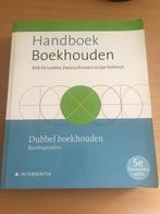 Handboek Boekhouden - Dubbel boekhouden: Basisbeginselen, Enlèvement, Utilisé, Intersentia, Enseignement supérieur